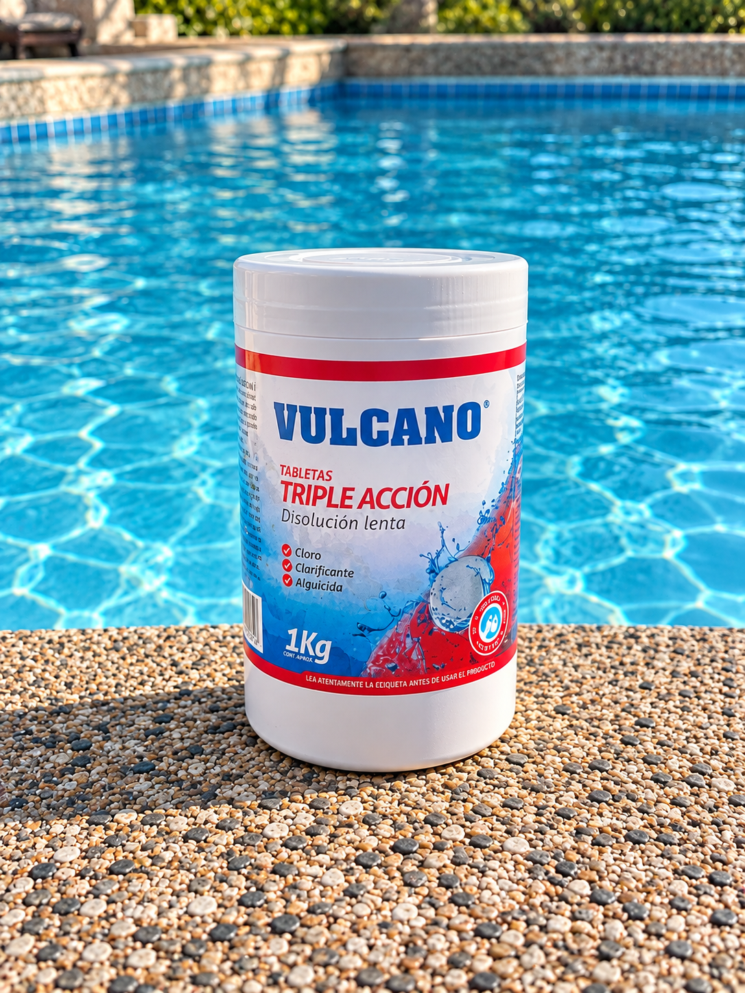 Cloro Vulcano Triple Acción 1kg - Imagen 4