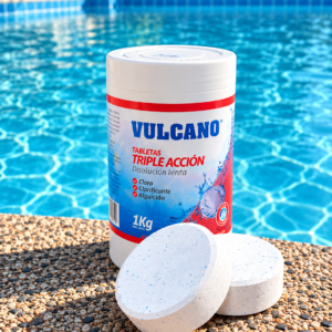 Cloro Vulcano Triple Acción 1kg