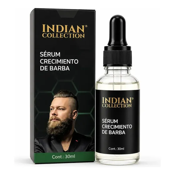 Sérum para Crecimiento de Barba Indian Collection 30 ml