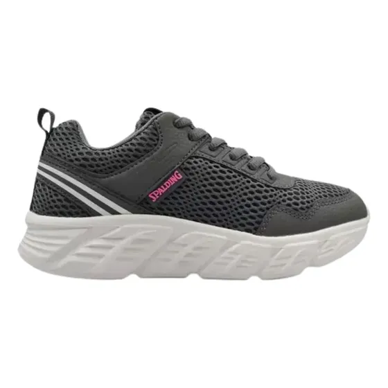 Zapatilla Spalding Gris Rosado