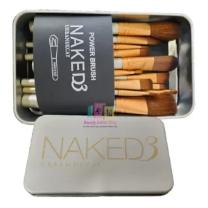 Set de Brochas de Maquillaje Marrón Naked3