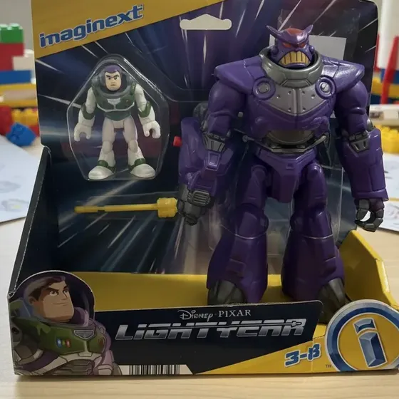 Set Figuras Zurg Y Buzz Lightyear Imaginext Disney Pixar