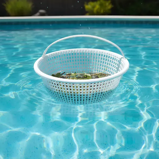 Canasto Skimmer para Piscina con Asa Estándar Vulcano
