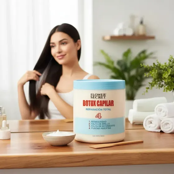 Crema de Reparación Profunda Flower Secret Botox Capilar Total 4 1000 ml