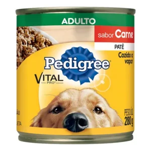 Paté para Perros Adultos Carne Pedigree Lata 280g