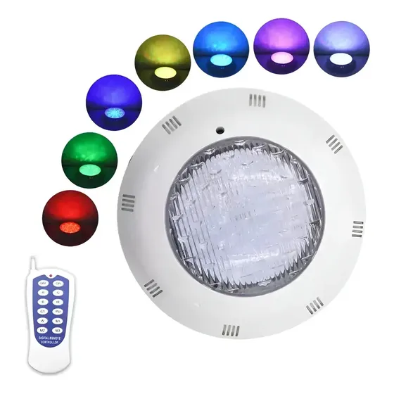 Foco LED Multicolor para Piscina Vulcano 18 W con Control Remoto