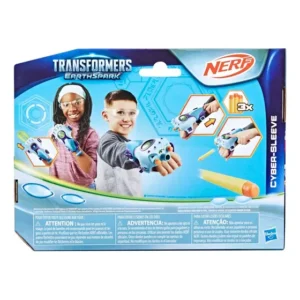 Lanzador Transformers Nerf Earthspark Cyber-sleeve