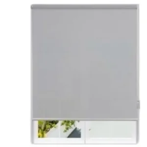 Cortina Enrollable Gris 120x200cm