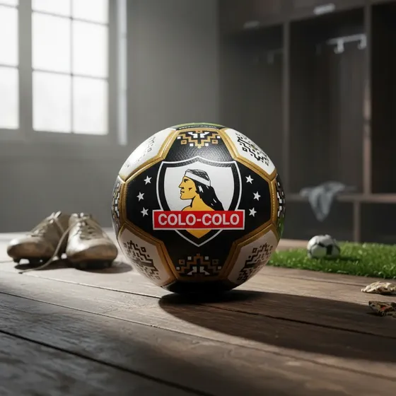 Balón De Futbol Colo-colo Centenar100 Dorado