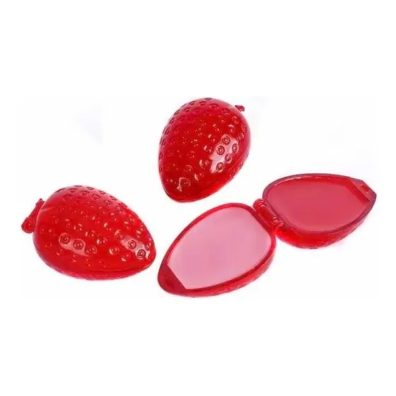 Pack de 6 Brillos Labiales de Frutilla Flower Secret Transparente