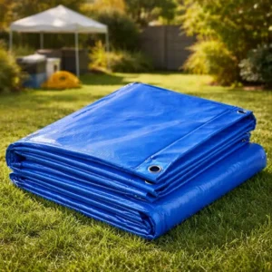 Carpa Lona Impermeable Multiuso Azul 3 X 2