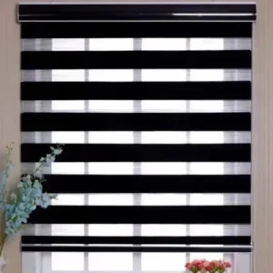 Cortina Enrollable Negro 140x240cm