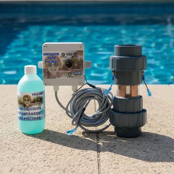 Ionizador Para Piscinas Hasta 40m3 Marca Vulcano