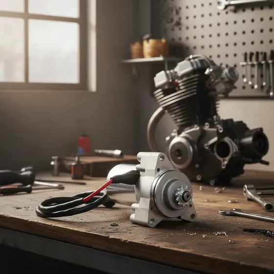 Motor De Arranque De 3 Pernos Para Moto