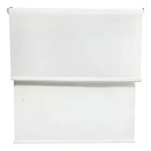 Cortina Enrollable Doble Blanco 150x200cm