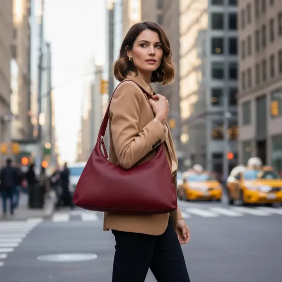 Cartera Hobo Isadora Burdeo