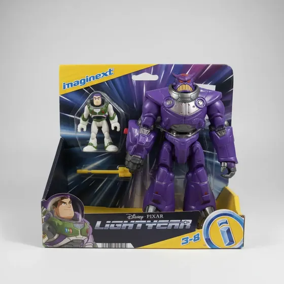 Set Figuras Zurg Y Buzz Lightyear Imaginext Disney Pixar