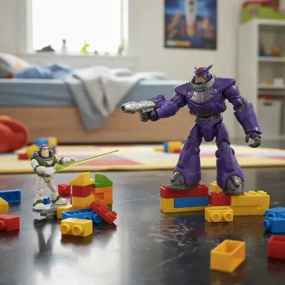 Set Figuras Zurg Y Buzz Lightyear Imaginext Disney Pixar