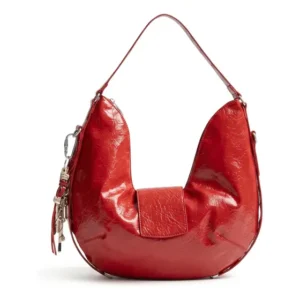 Cartera Con Charm Rojo Cereza Isadora