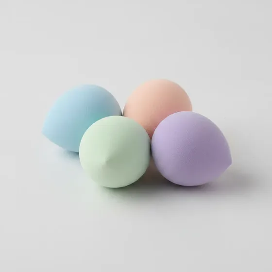 Esponjas De Maquillaje Pastel Flower Secret - 4 Unidades