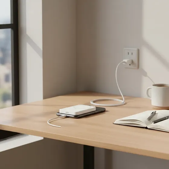 Cargador Genérico Sl-h54 Con Cable Usb-c Rápido Color Blanco