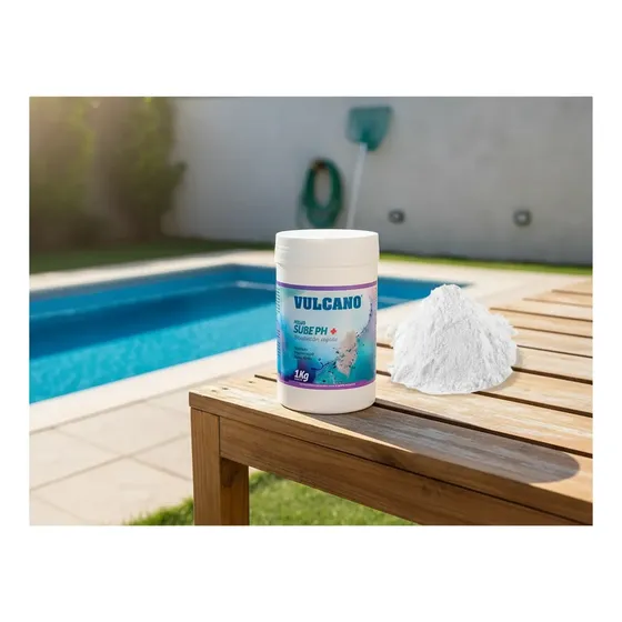 Sube Ph En Polvo Para Piscina 1 Kilo Vulcano