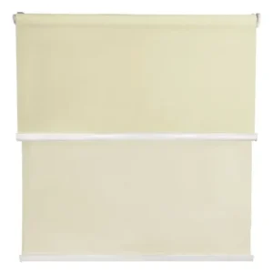 Cortina Enrollable Doble Beige 100x200cm
