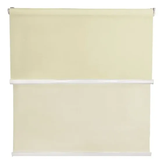 Cortina Enrollable Doble Beige 100x200cm