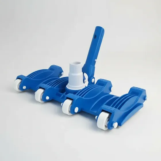 Barrefondo limpiafondo Vulcano pesado de 8 ruedas para piscina