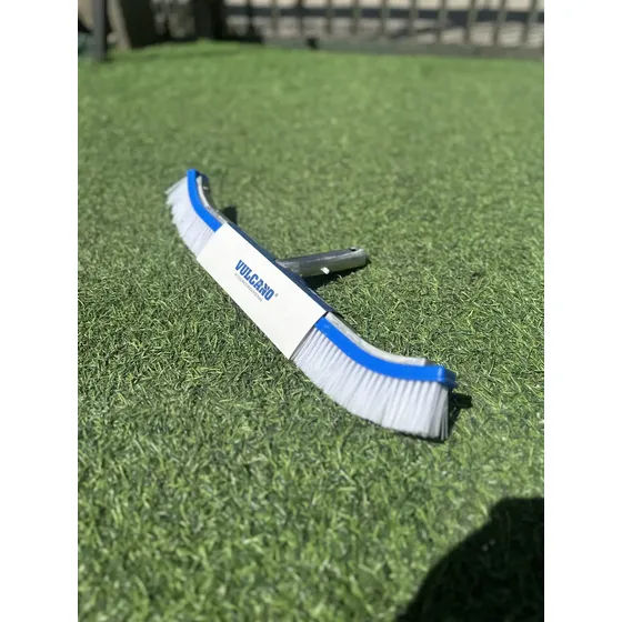 Cepillo De Aluminio Limpia Piscina Marca Vulcano