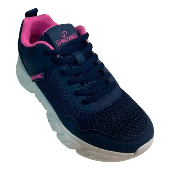 Zapatilla Spalding Azul Fucsia