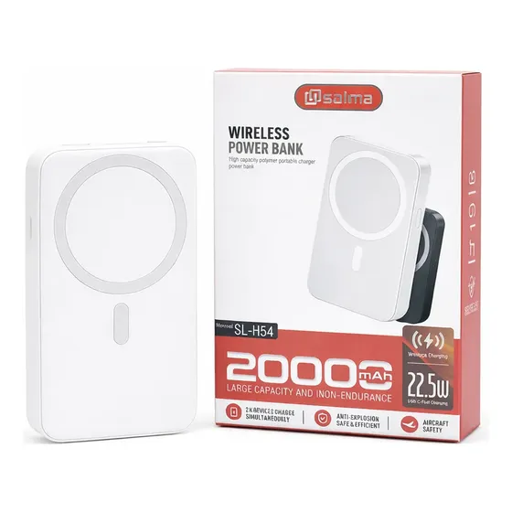 Cargador Genérico Sl-h54 Con Cable Usb-c Rápido Color Blanco