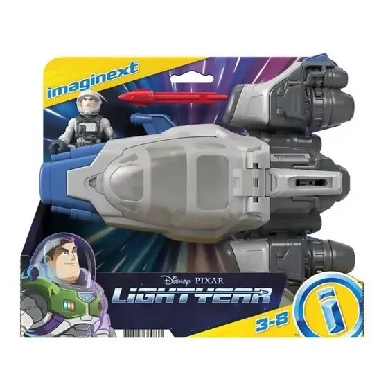 Figura Imaginext Buzz Lightyear Mas Nave Mattel Hgt29