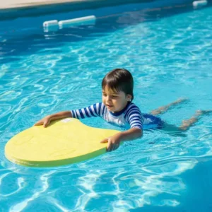 Tabla De Natación Para Aprendizaje Nado Para Niños Y Adultos Color Amarillo Modelo 1