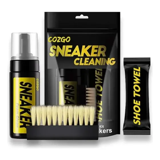 Kit de Limpieza de Zapatillas Novado con Espuma y Blanqueador