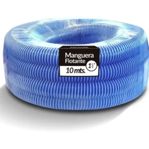 Manguera Piscina Pileta Flotante Reforzada 1 1/2 X 10 Mts