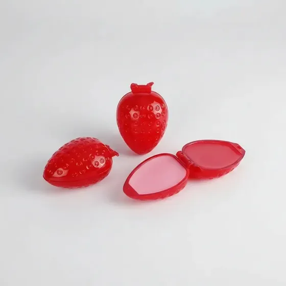 Pack de 6 Brillos Labiales de Frutilla Flower Secret Transparente