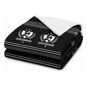 Frazada Polar Sherpa Colo-colo Centenario 1.5 Plazas 150x200