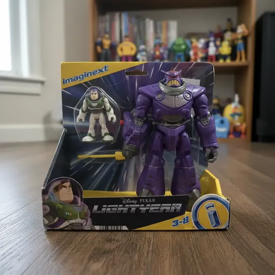 Set Figuras Zurg Y Buzz Lightyear Imaginext Disney Pixar
