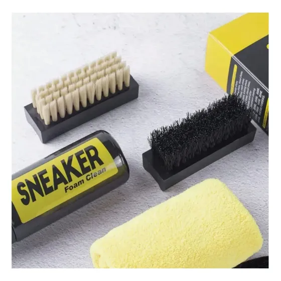 Kit de Limpieza de Zapatillas Novado con Espuma y Blanqueador