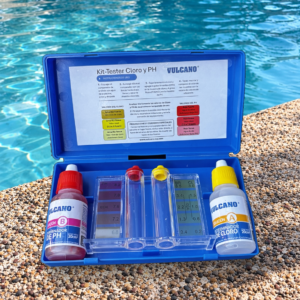 Test Kit de pH y Cloro para Piscinas Vulcano